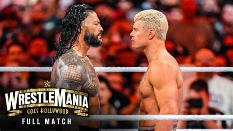 universal champion|FULL MATCH — Roman Reigns vs. Cody Rhodes — Undisputed .